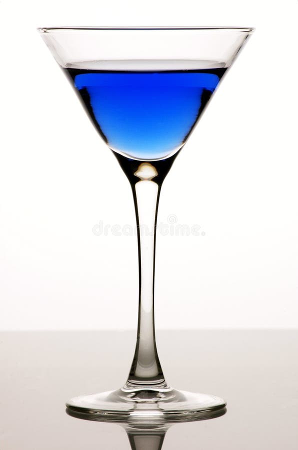 Blue coctail