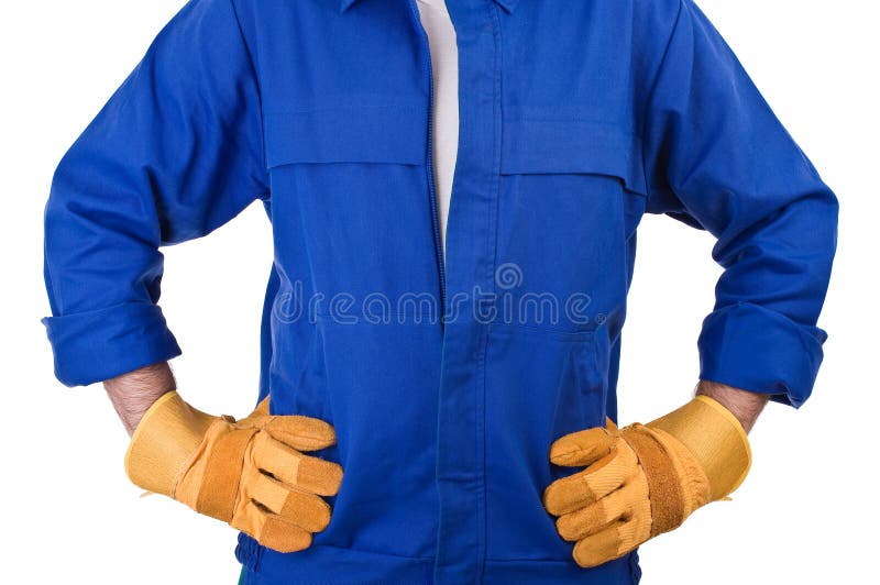 Successful Mechanic stock image. Image of mature, coverall - 46387729