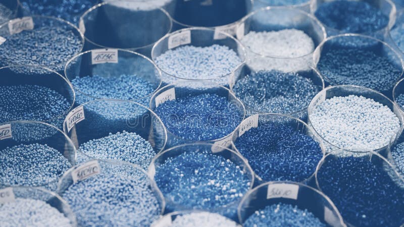 Download Blue Color Background. Colorful Glass Beads Pattern. Blue ...