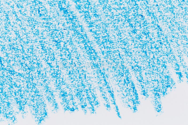 Blue Color Crayon Hand Drawing Texture Stock Photo Image of handmade