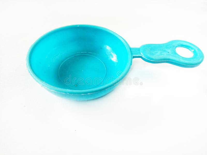 Blue Color Kitchen Ware Made from Plastic Using for Serving Food Stock
