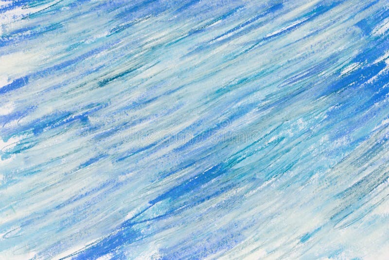 Blue Pastel Crayon Background Texture Stock Photo Image of