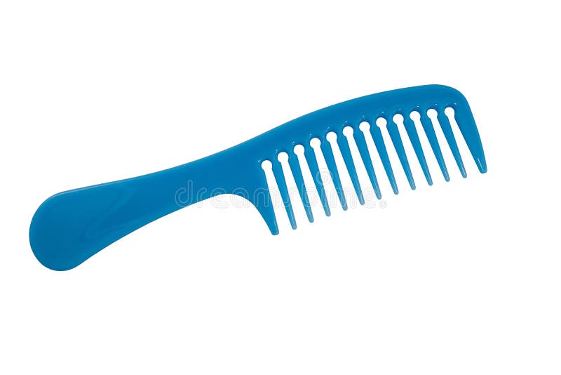 Blue comb stock image. Image of hairdresser, hair, hygiene 46925881