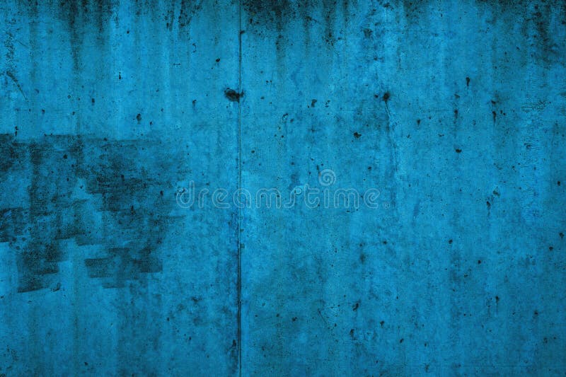 Blue concrete surface as grunge background royalty free stock images