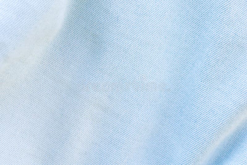 Blue cotton texture material. macro photo stock image