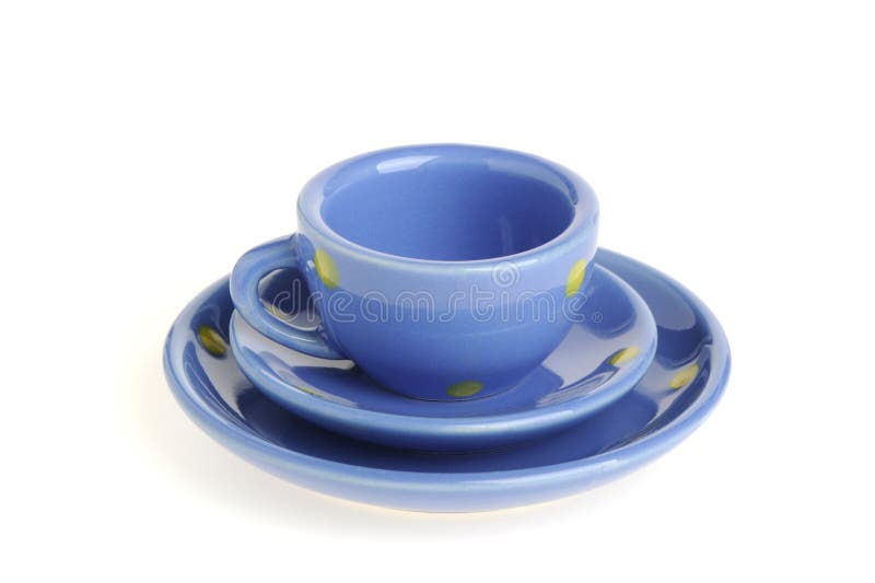 Blue cups