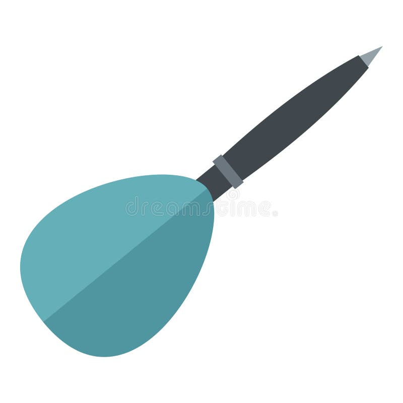 Blue dart arrow icon vector illustration