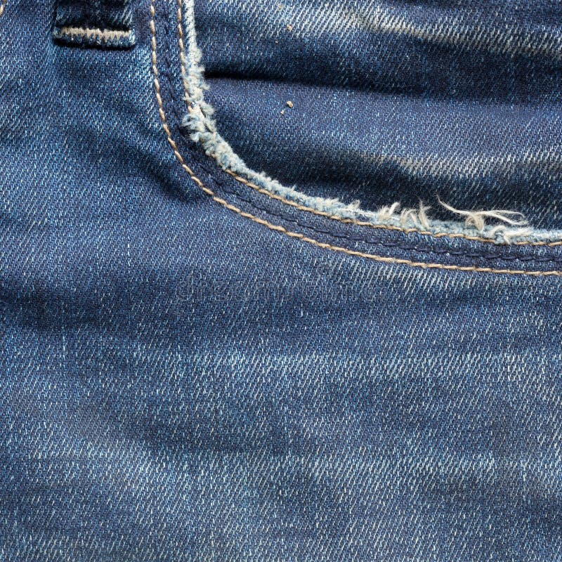 Blue denim jeans pocket stock photo. Image of closeup - 46985554