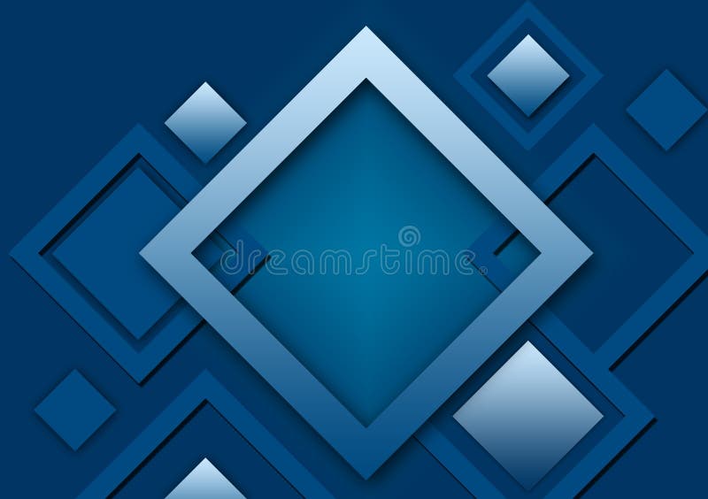 Blue Diamond Shapes Wallpaper Design Background Stock Illustration -  Illustration of abstract, paper: 147295441