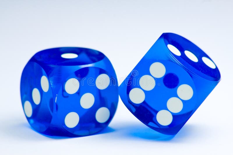 Blue dices