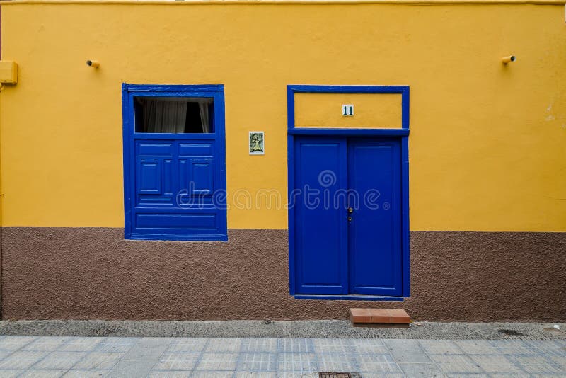 12,572 Yellow House Blue Door Stock Photos Free & RoyaltyFree Stock