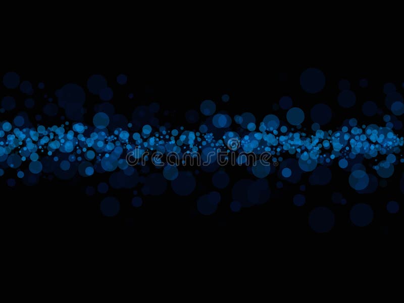 Hård ring blast pilfer Blue dots on black stock illustration. Illustration of dots - 4626746