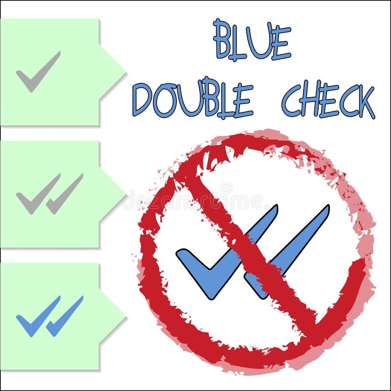 Double check graphic icon design template Vector Image