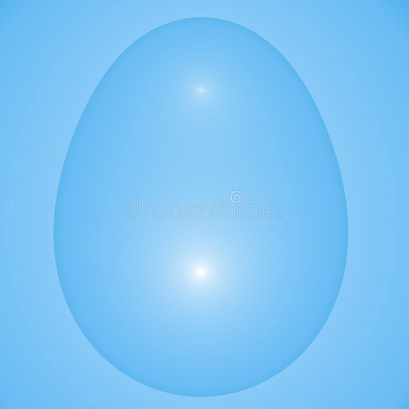 The blue egg.