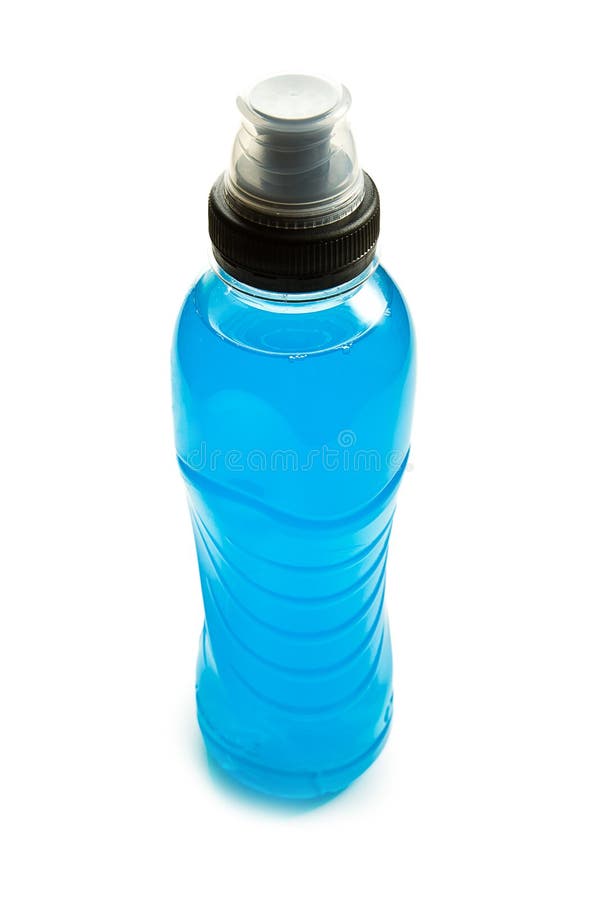 Blue energy drink