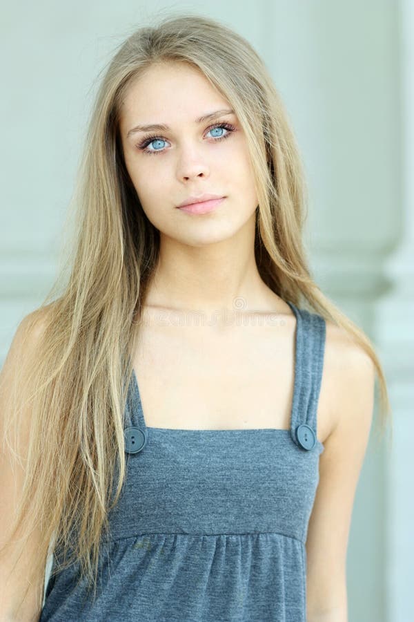 Blue Eyed Teen Model