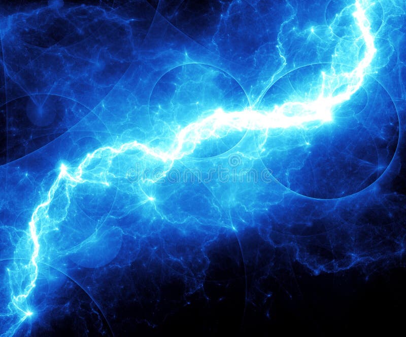 blue lightning