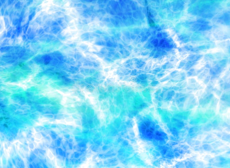 Blue Fire Abstract Background Stock Illustration Illustration of