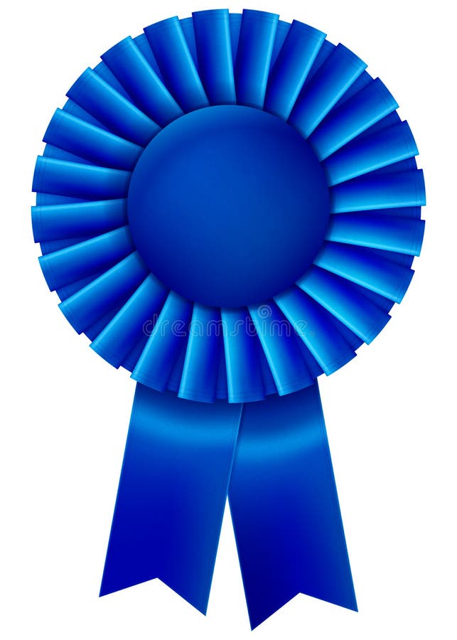 ribbon award winner isolated first place rosette first place ribbon pla...