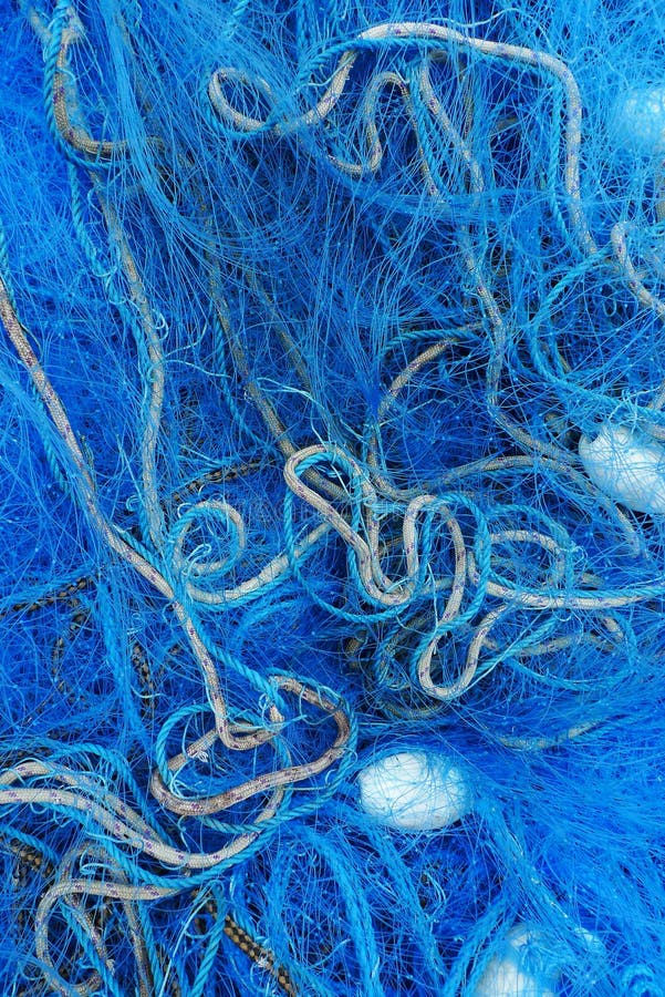 Blue Fishing Net