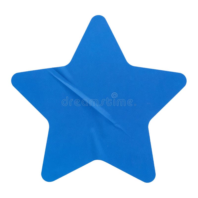 Blue Five-pointed Star Print Bikinis Blue Five-pointed Star Print Bikinis
