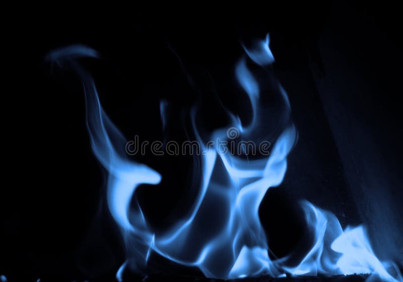 Blue flame stock image. Image of color, flammable, luminosity 34450907
