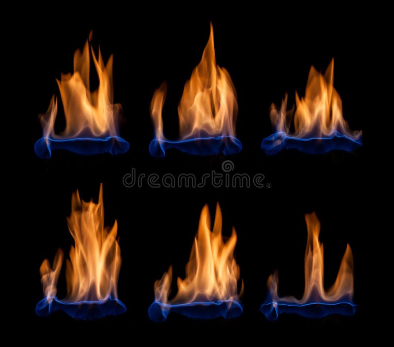 Blue flames stock image. Image of colors, surgical, closeup 58786331