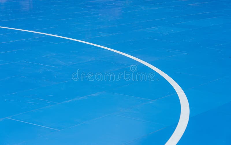 Blue Floor Volleyball, Basketball, Badminton, Futsal, Handball Court. Wooden Floor of Sports Hall with Marking Line on Woode Stock Image Image of education, goal: 230297737