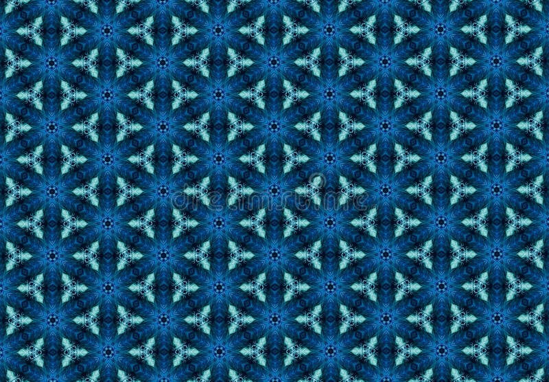 Blue Flower Pattern Wallpaper. Stock Image Image of background, blue 54682975