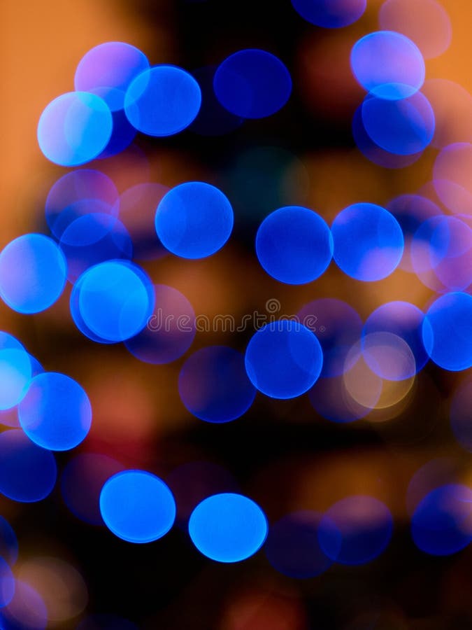 Blue garland lights stock photo. Image of multi, light 77391676