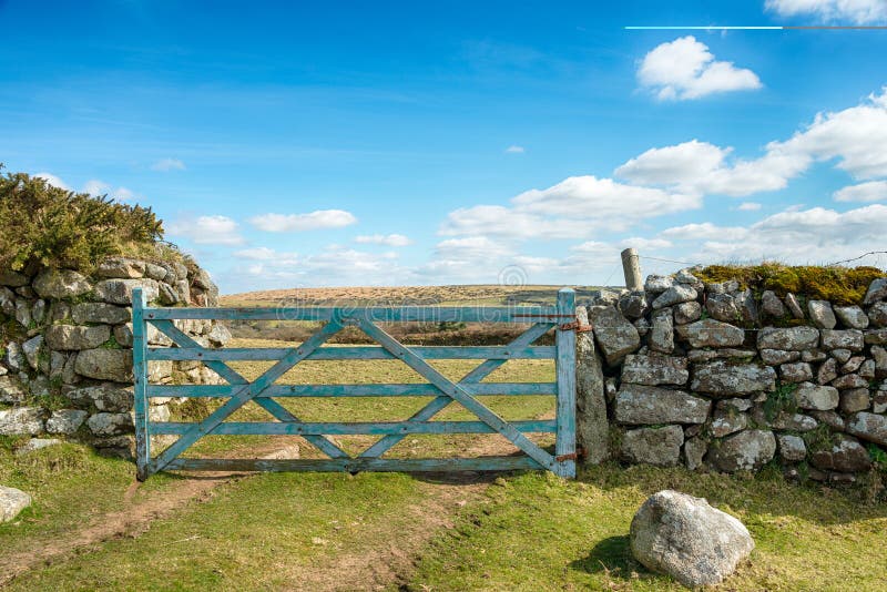 Blue Gate stock image. Image of granite, entrance, beautiful - 52781673