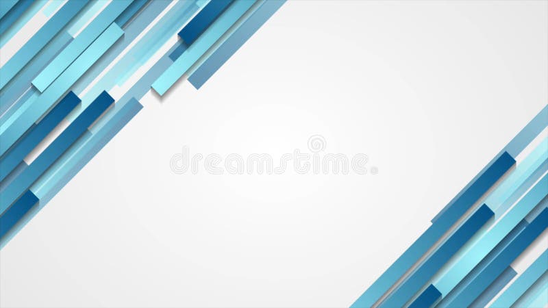 Blue geometric abstract tech motion design vector illustration