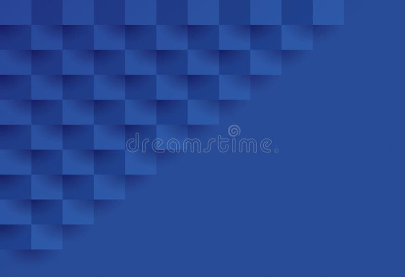 Blue geometric pattern, abstract background template. royalty free illustration