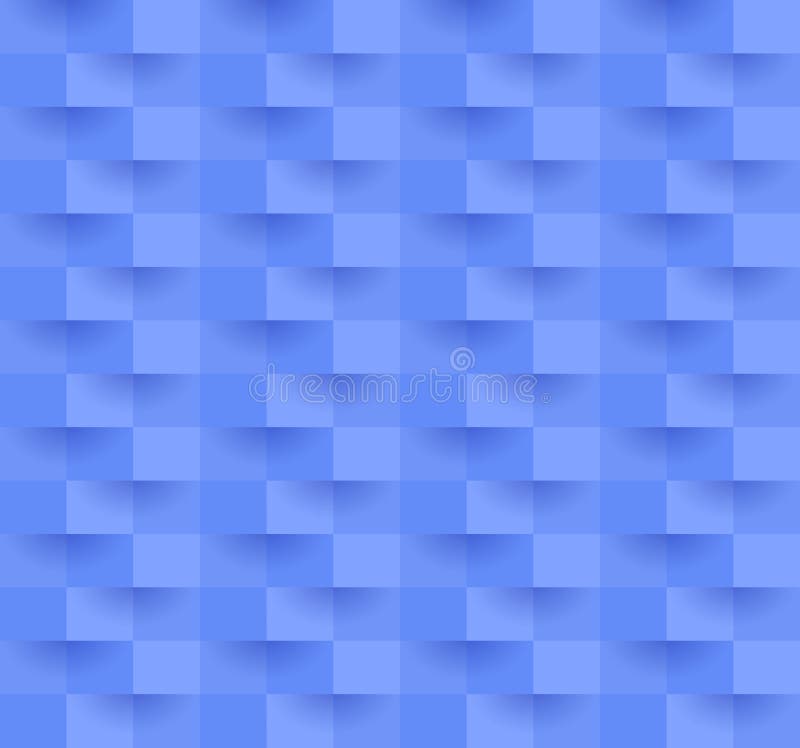 Blue geometric pattern, abstract seamless background template. vector illustration