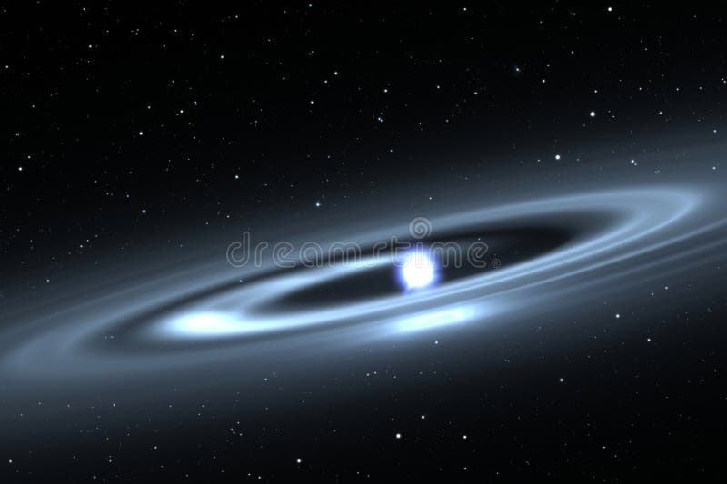 Blue Giant Star vector illustration