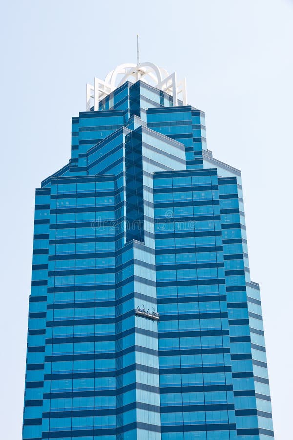 Blue Glass Office Tower