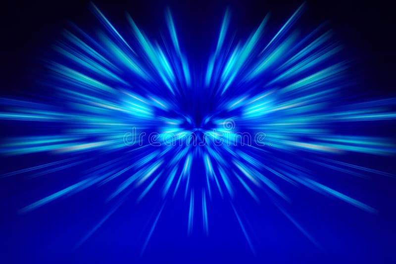 Blue Glow on a Dark Background Stock Image - Image of beautiful, wallpaper:  107333343