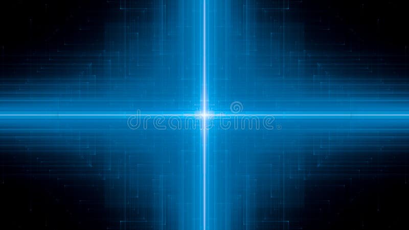 Blue glowing futuristic technology background royalty free illustration