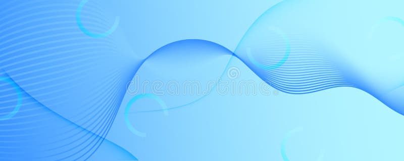 Blue Gradient Background. 3d Fluid Lines Banner Stock Vector - Illustration  of banner, fluid: 177380098