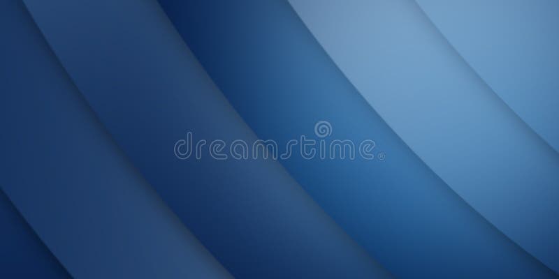 Blue gradient background with dynamic curving shadow line effect. Abstract template and modern stylish texture for wallpaper, bann royalty free illustration
