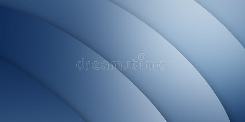 Blue gradient background with dynamic curving shadow line effect. Abstract template and modern stylish texture for wallpaper, bann stock illustration