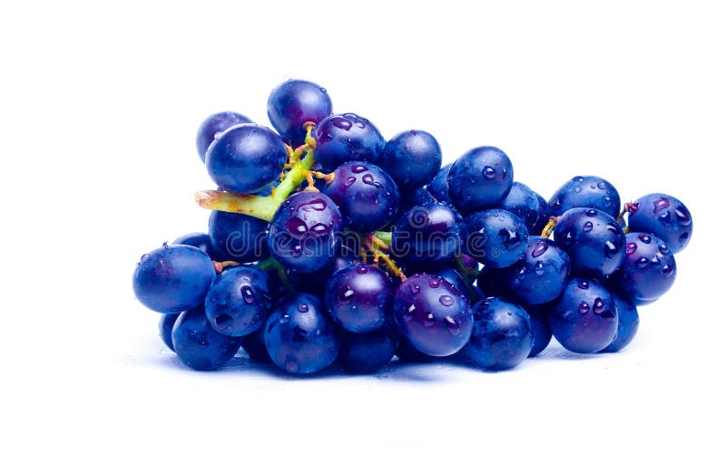 Blue grapes