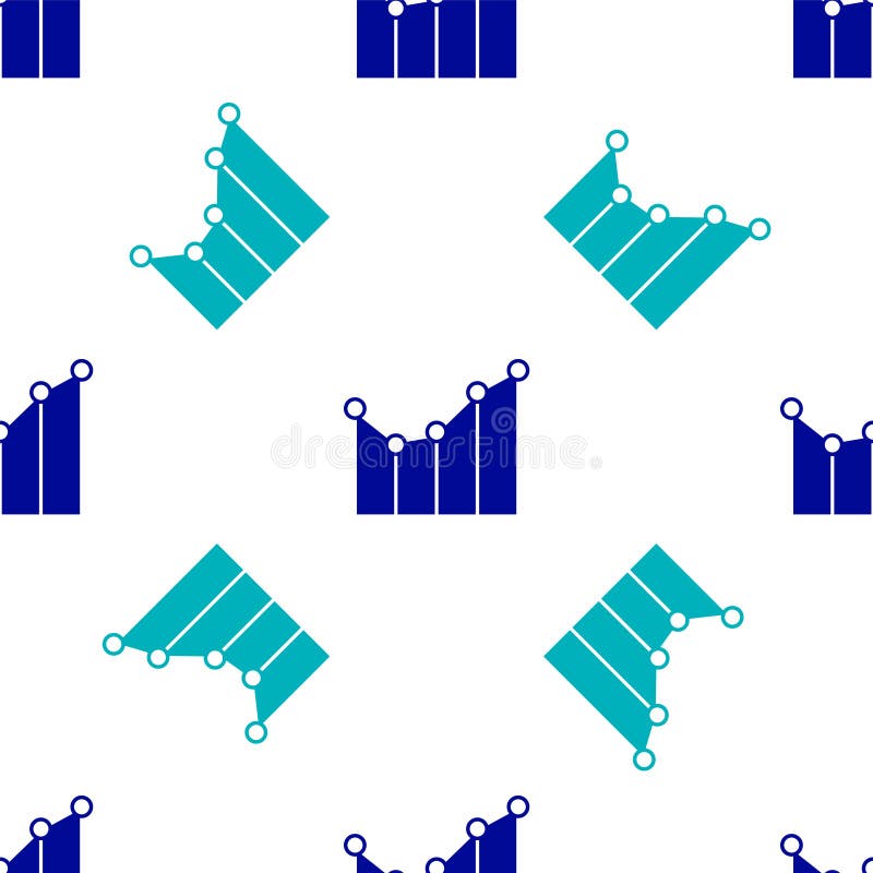 Blue Graph Schedule Chart Diagram Infographic Pie Graph Icon