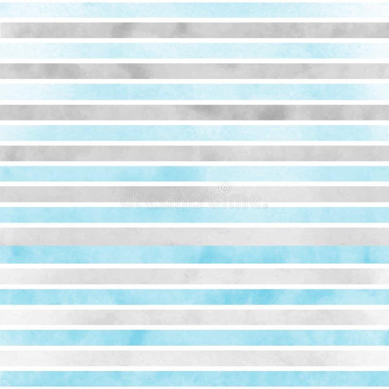 Blue Gray and White Stripes Pattern Stock Vector Illustration of