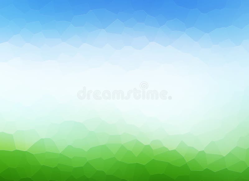 Blue and green abstract glass texture background or pattern stock illustration