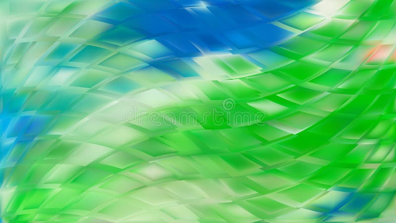 Blue and Green Background royalty free illustration