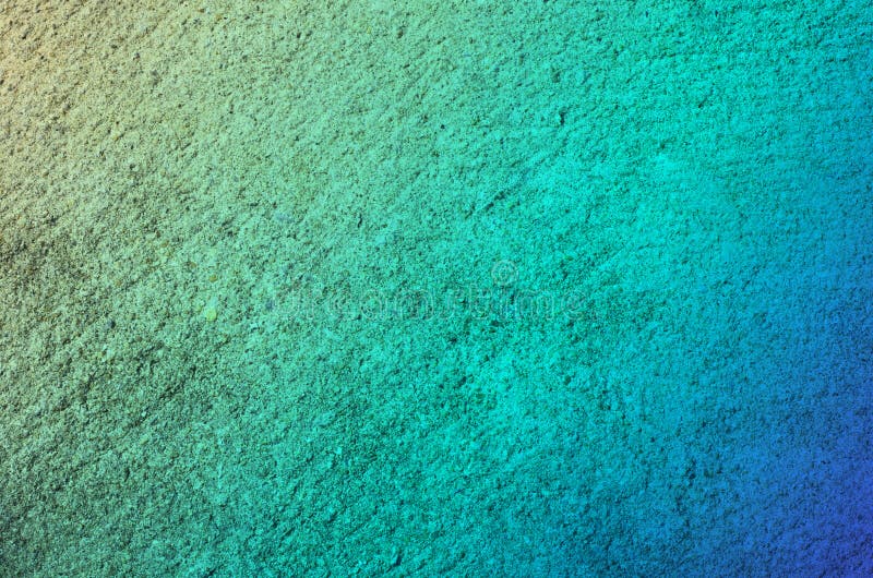 Blue Green Color Cement Concrete Surface Abstract Background Stock