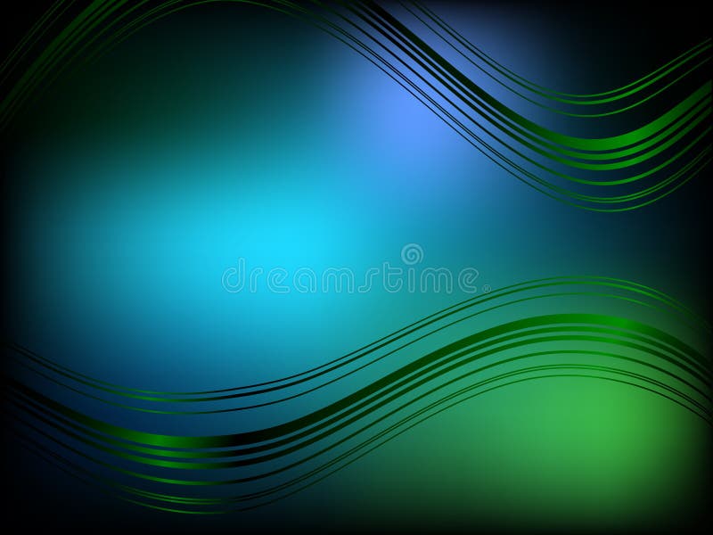 Blue-green fresh background