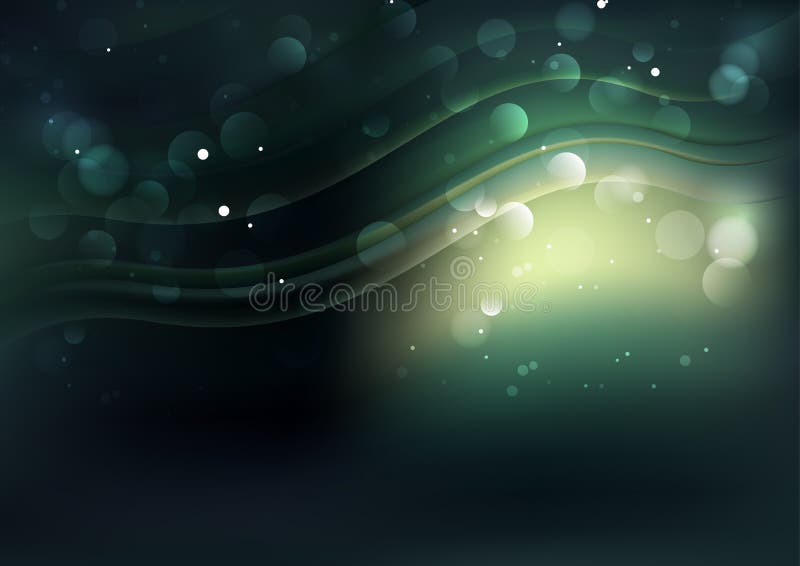 Blue Green Soft Background Vector Illustration Design Stock Vector