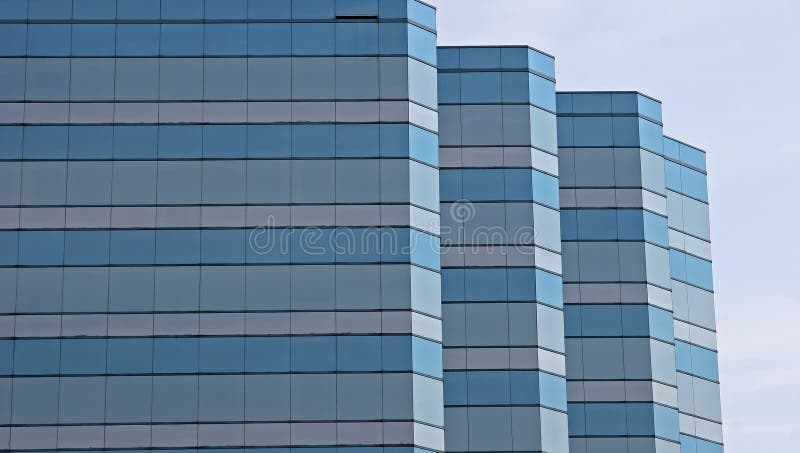 Blue and Grey Glass